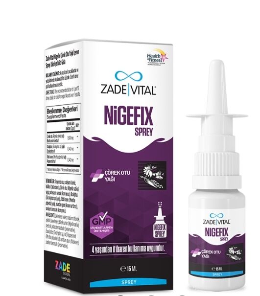  NİGEFIX SPREY ÇÖREK OTU YAĞI